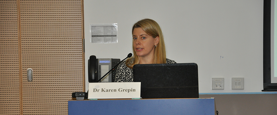 Karen A. Grépin Associate Professor at the School of Public Health at the University of Hong Kong