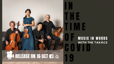 Photo of Music in Words ONLINE: Takács Quartet in the Time of COVID-19